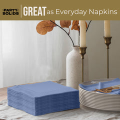 Silver Dinner Napkins - 50 Ct.