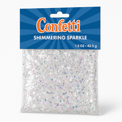 Shimmering Iridescent Sparkle Confetti - 1.5 oz
