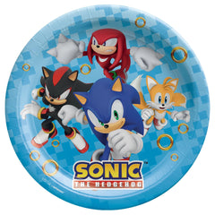 PMA - Sonic the Hedgehog 9" Round Party Plates
