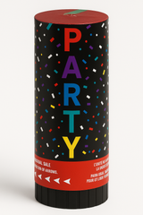 Multicolour Confetti Party Poppers - 3 Pack