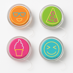 Colorful Icon Yo-Yos Party Favor Pack, 8-Count