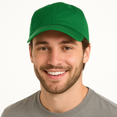 Festive Green Baseball Cap - Stylish Team Spirit Accessory
