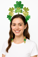 St. Patrick's Day Headband with Festive Dangles