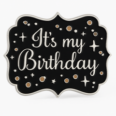 Sparkling Celebration "It's My Birthday" Enamel Pin