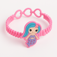 Colorful Mermaid Charm Bracelets - 8 Pack