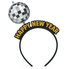 Spinnable Disco Ball New Year's Headband