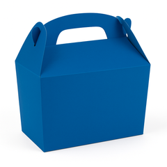 Royal Blue Gable Paper Box