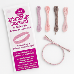 DIY Friendship Bracelet Kit - 12-Pack Craft Favor Set