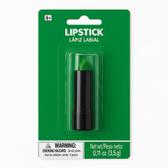 Festive Green Lipstick - Team Spirit Costume Accessory