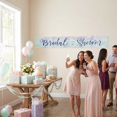 Mint Bridal Shower Banner