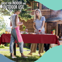 40 In. x 300 Ft. Premium Burgundy Table Roll