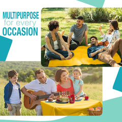 40 In. x 100 Ft. Yellow Table Roll | Case of 6