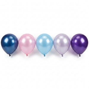 Cosmic Pearl Latex Balloons - Mixed Colors, 11-Inch, 15-Pack
