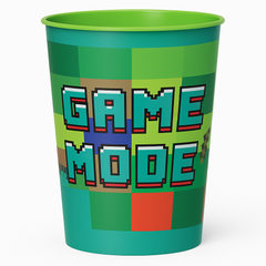 Pixel Party "Game Mode" Reusable Favor Cup, 16 oz
