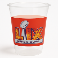 Super Bowl LIX Plastic Cups, 18oz, 25ct