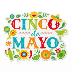 Festive Cinco de Mayo Party Cutout Decoration