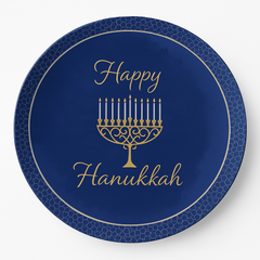 Happy Hanukkah Melamine Serving Platter