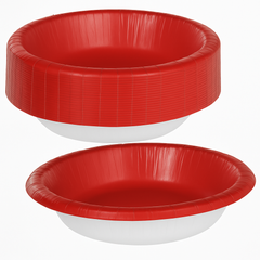 Elegant Gold 20 oz Paper Bowls - Pack of 10