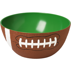 Large Football Design Serving Bowl - 112 oz