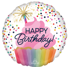 Sprinkle Party Foil Balloon - 18-Inch
