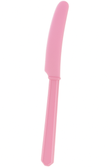 Pink Plastic Economy Knives