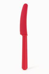 Vibrant Red Plastic Knives - Economy Pack - 7.5 in.