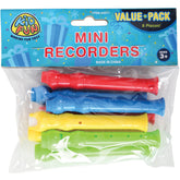 Mini Recorders/8 Per Pkg - 8 Count