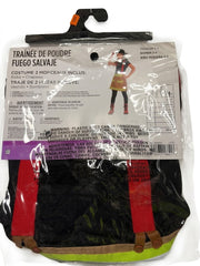 Wild Firefighter Halloween Costume For Girls - Toddler (3-4)