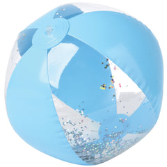 Glitter Stripe Beach Ball - 12 Count