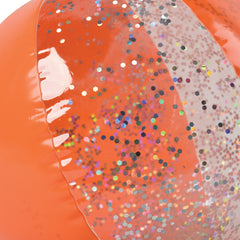 Glitter Stripe Beach Ball - 12 Count