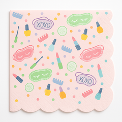Spa Party Luncheon Napkins - Fun and Stylish Birthday Tableware