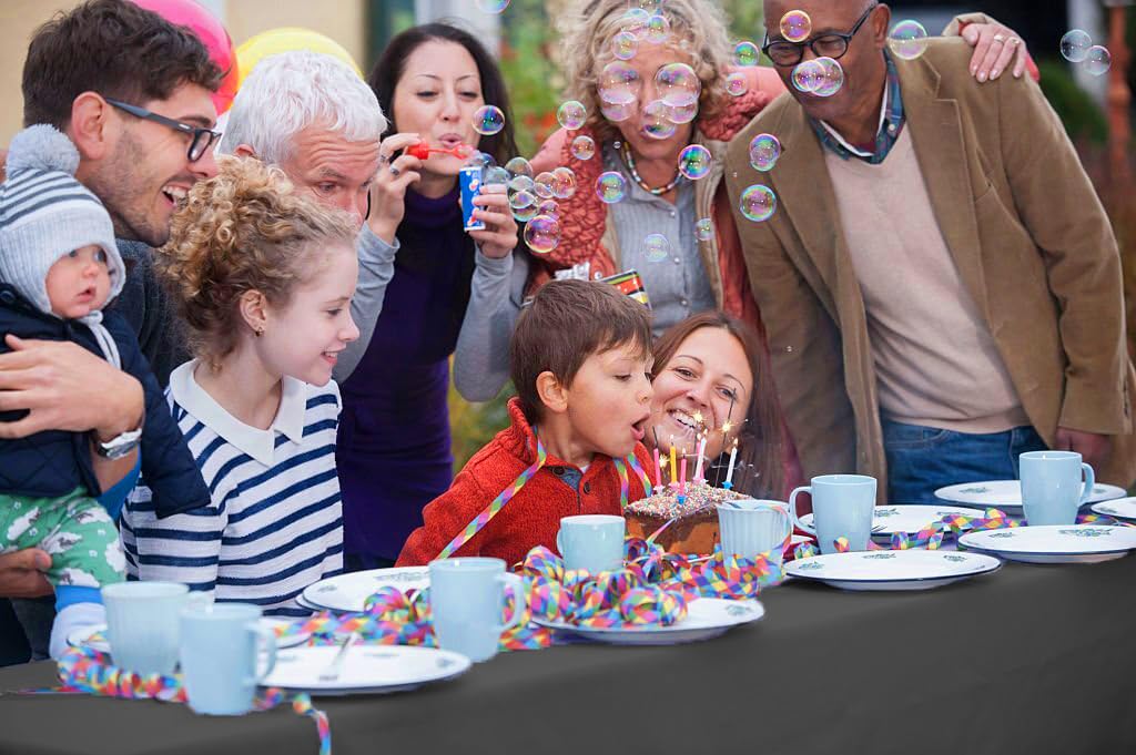 54 In. x 300 Ft. Cut To Size Table Roll | Black