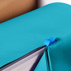 54 In. x 300 Ft. Cut To Size Table Roll | Turquoise | Case of 4