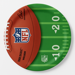 NFL Drive 7" Round Paper Plates