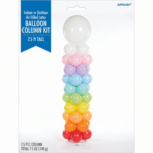 Versatile Balloon Column Kit with Stand - 7.5 ft