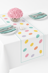 Pastel Easter Egg Table Runner