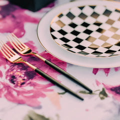 Trendables Forks Black/Gold | 480 Count