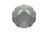6.5 In. Round Silver Foil Doilies | 15 Count