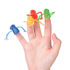 Clear Monster Finger Puppets - 12 Count