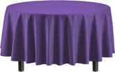 Round Purple Table Cover