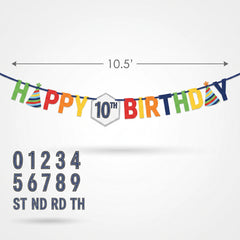 "Happy Birthday" Customizable Banner Kit - A Reason to Celebrate