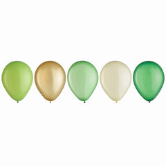 Vibrant Celebration Latex Balloons, 11-Inch, 15-Pack
