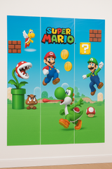 Nintendo Super Mario Brothers Scene Setter Wall Decoration Kit