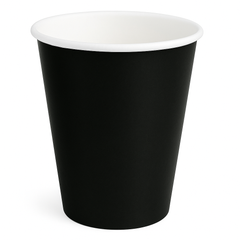 Jet Black 9oz Paper Cups - 20 Count