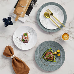 10"" Aleh Design Plastic Plates (10)