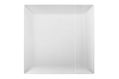 7.5 In. White Zen Design Plates | 10 Count