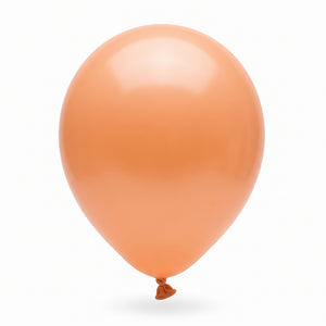 Luxaire 12" Premium Peach Latex Balloons - 25 Pack