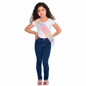 "It's My Birthday" Deluxe Pastel Party Sash