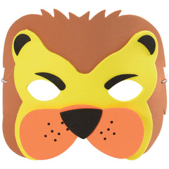 Wild Animal Foam Masks - 12 Count