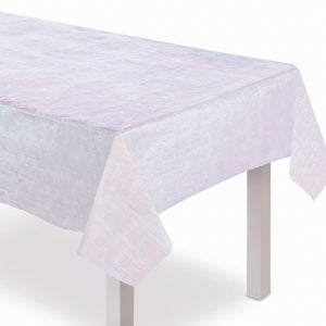 Luminous Iridescent Tablecover - 54" x 102"